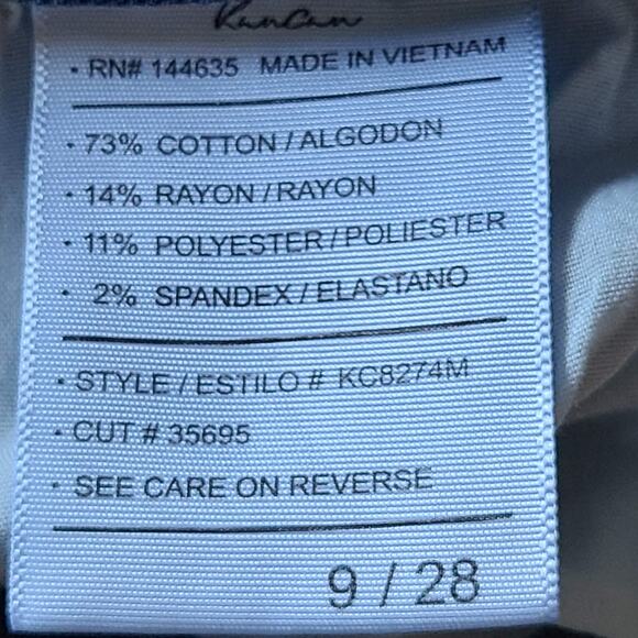 KANCAN Cassandra Mid Rise Ankle Skinny Jeans Medium Wash KC8274M Women's 9/28 - Picture 11 of 12